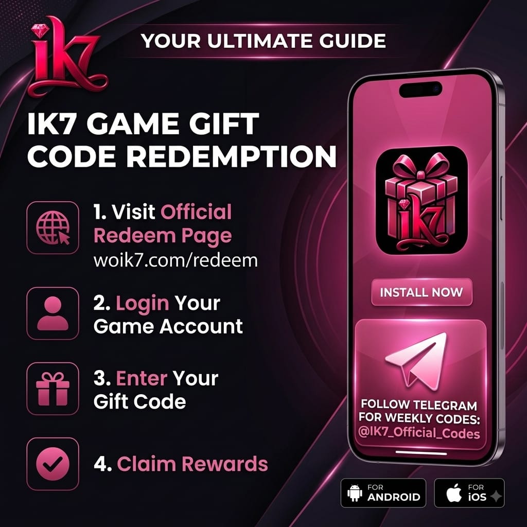 ik7 game gift code